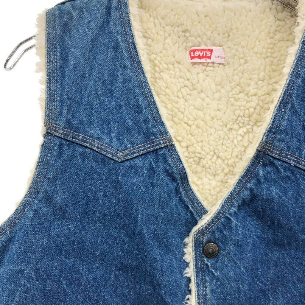 80s Levi's Denim Vest