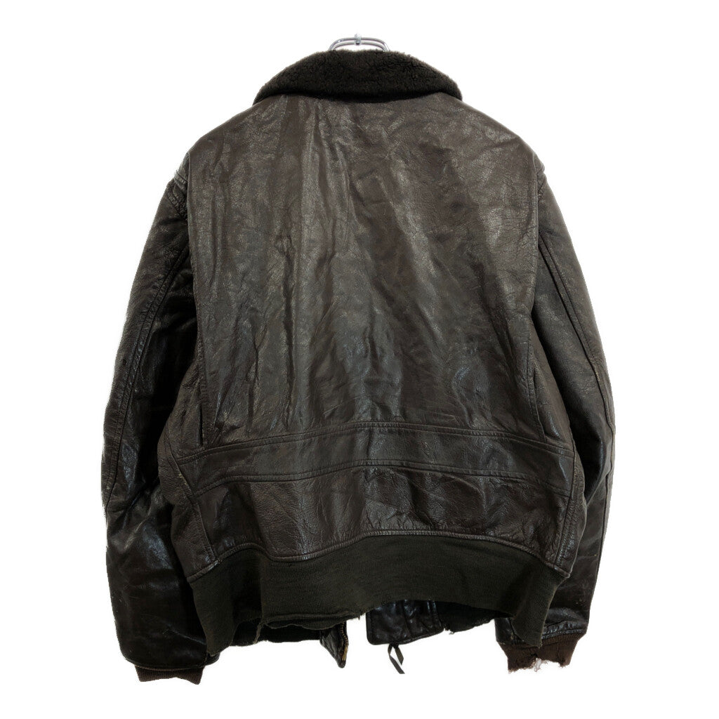 70s U.S. NAVY G-1 Flight Jacket Military Jacket