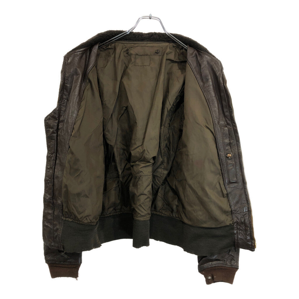 70s U.S. NAVY G-1 Flight Jacket Military Jacket