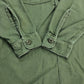 70s U.S. ARMY OG-107 Cotton Sateen Shirt Military Shirt