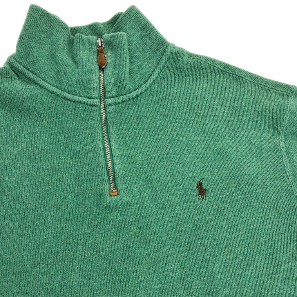 Polo by Ralph Lauren Half Zip Cotton Sweater Half Zip Sweater