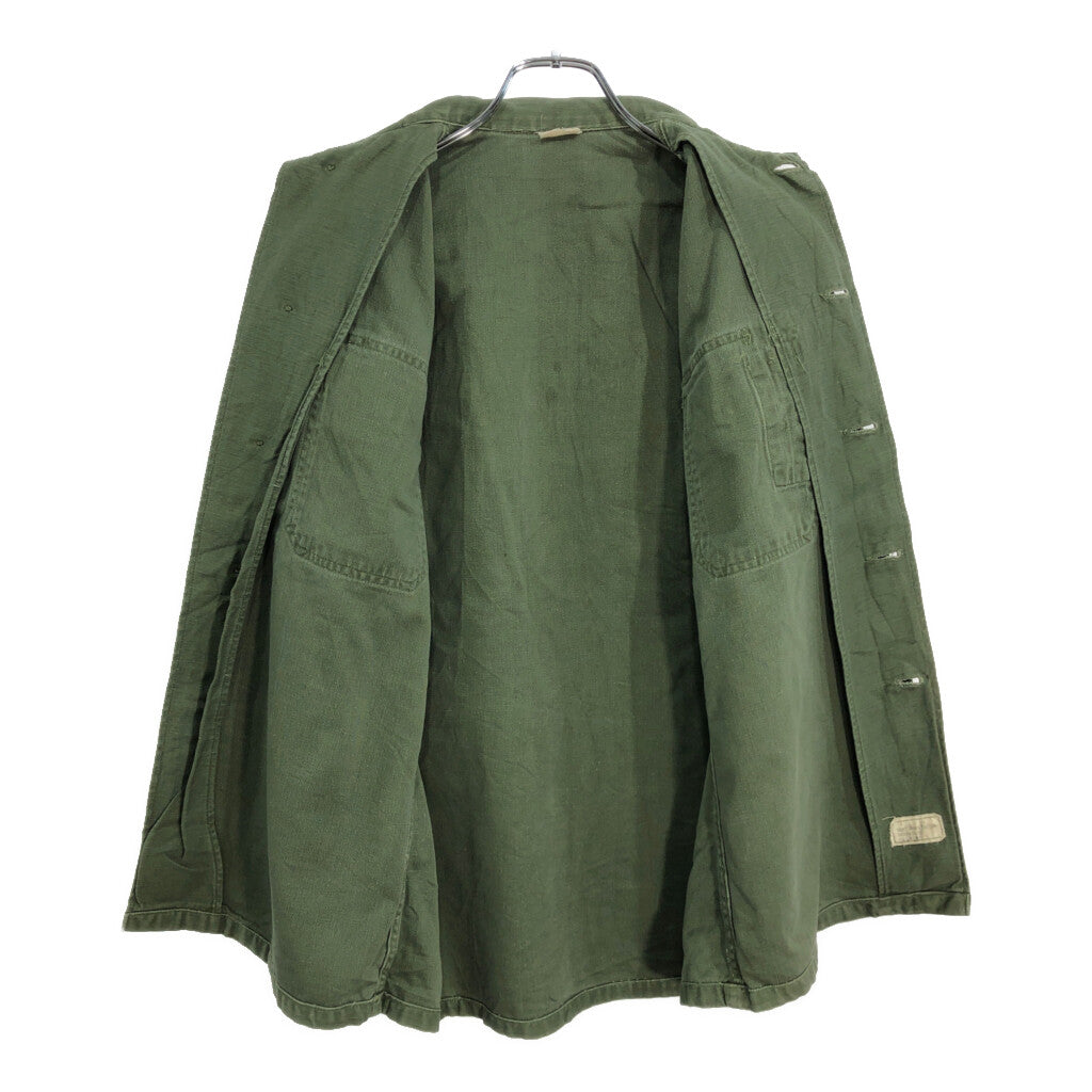 60s U.S. ARMY OG-107 Cotton Sateen Shirt Military Shirt