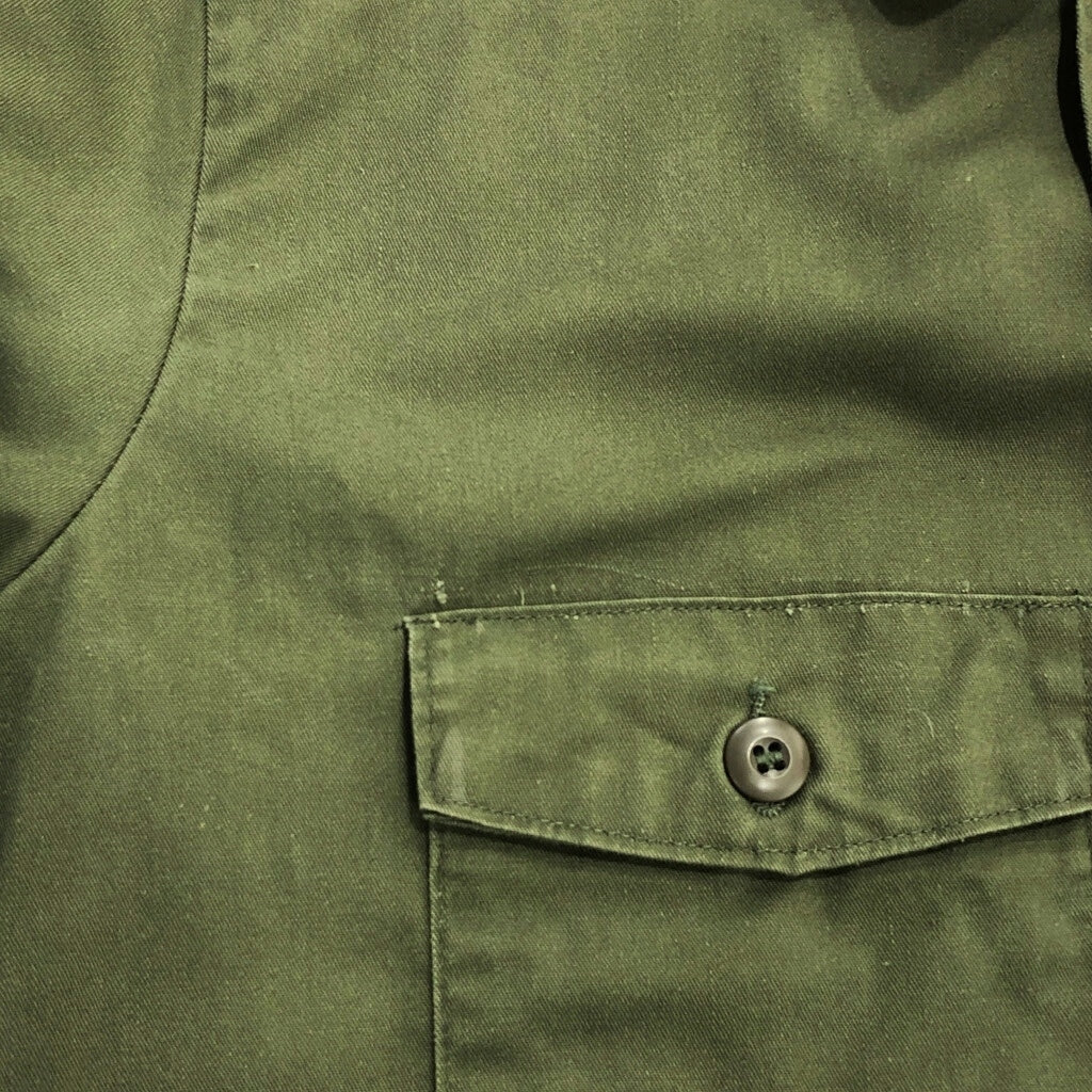 70s U.S. ARMY Utility Shirt Military Shirt