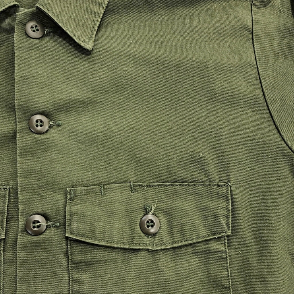 70s U.S. ARMY Utility Shirt Military Shirt