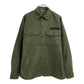 70s U.S. ARMY OG-107 Cotton Sateen Shirt Military Shirt