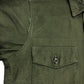 70s U.S. ARMY OG-107 Cotton Sateen Shirt Military Shirt
