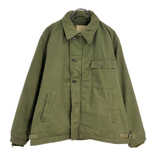 70s U.S. NAVY A-2 Deck Military Jacket
