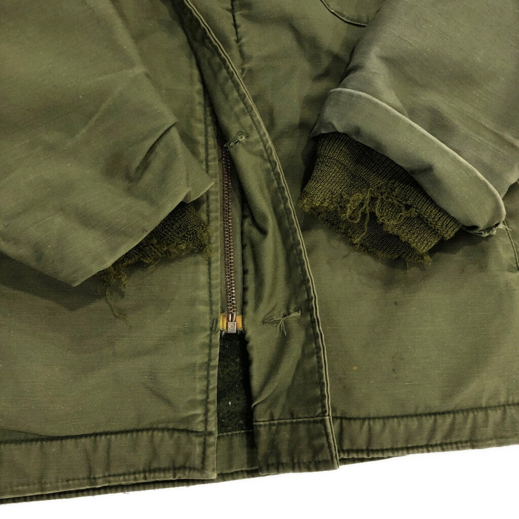70s U.S. NAVY A-2 Deck Military Jacket