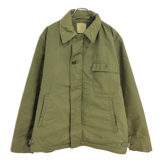 70s U.S. NAVY A-2 Deck Military Jacket