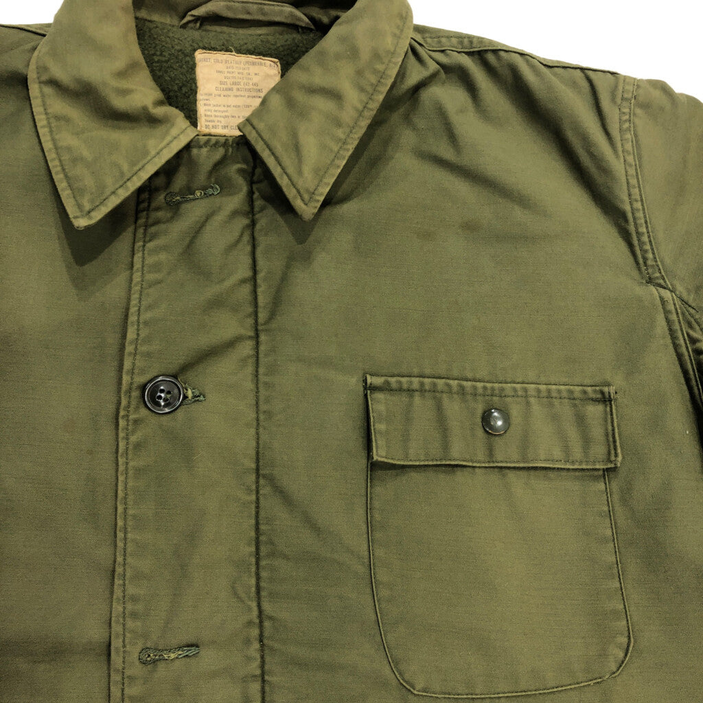 70s U.S. NAVY A-2 Deck Military Jacket