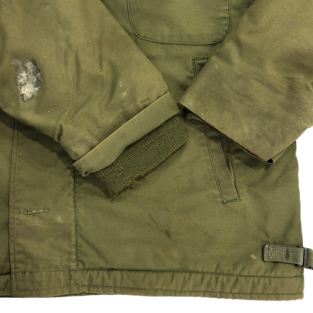 70s U.S. NAVY A-2 Deck Military Jacket