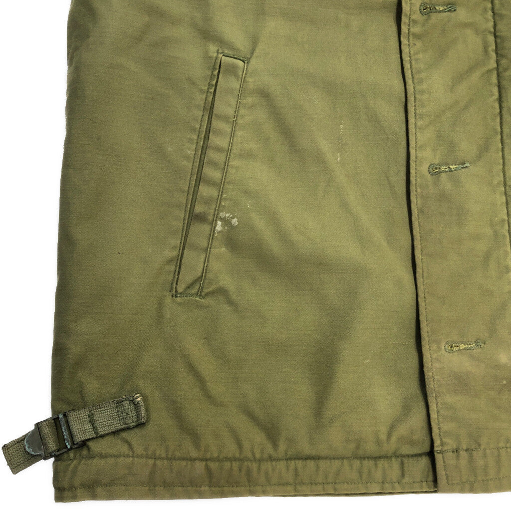 70s U.S. NAVY A-2 Deck Military Jacket