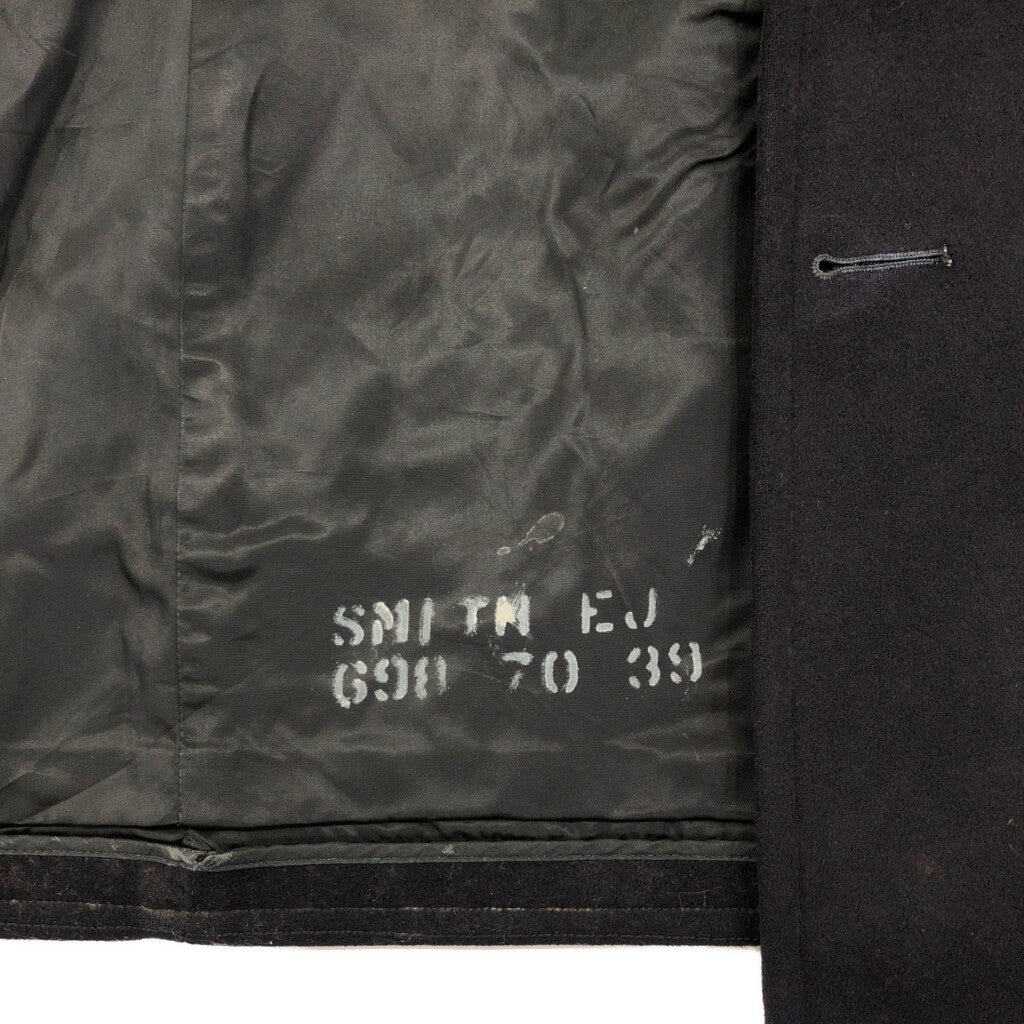 60s U.S. NAVY Peacoat Military Coat