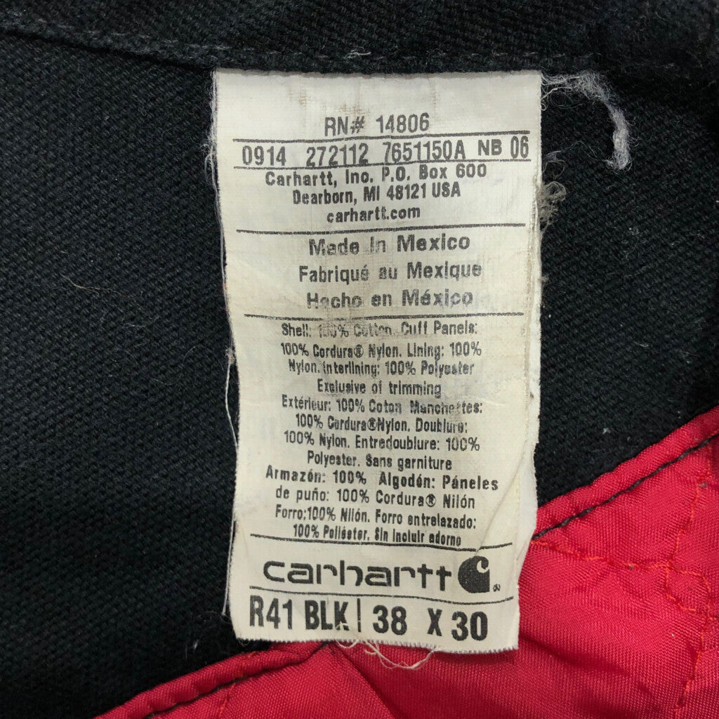 Carhartt Duck Double Knee Bib Overall Duck Overall