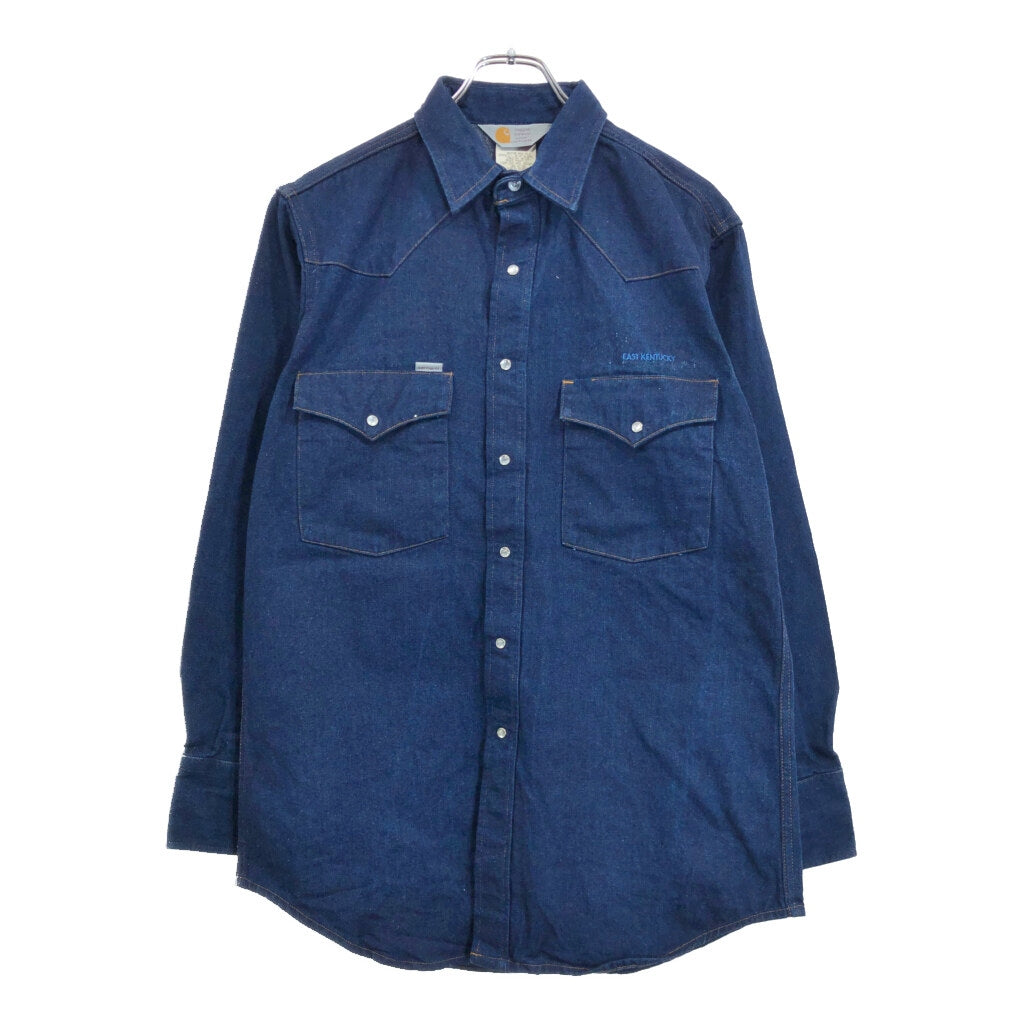 90s Carhartt Denim Chambray Shirt