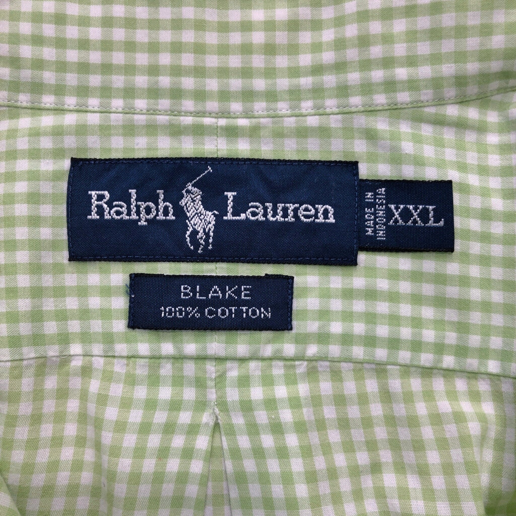 RALPH LAUREN BLAKE Check Shirt
