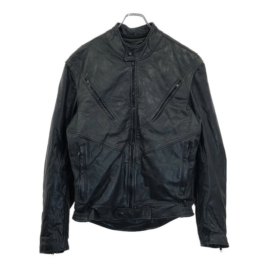 80s BROOKS Single Riders Leather Jacket