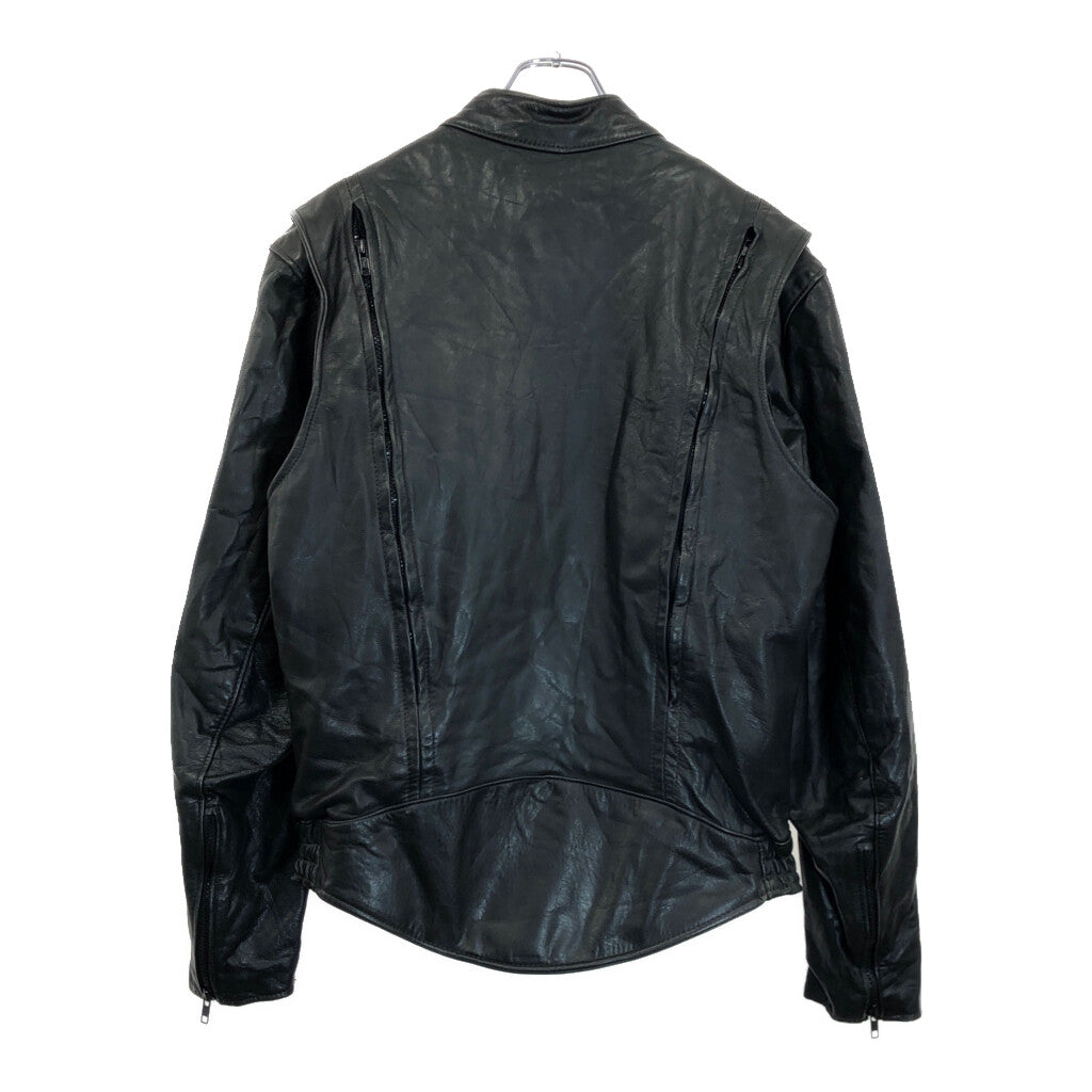 80s BROOKS Single Riders Leather Jacket