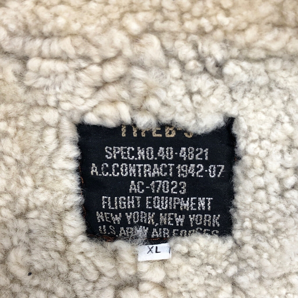 FLIGHT EQUIPMENT B-3 Leather Jacket