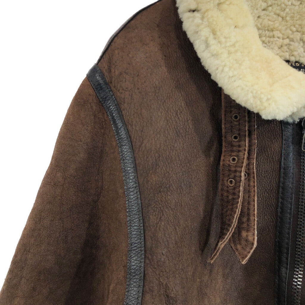 FLIGHT EQUIPMENT B-3 Leather Jacket