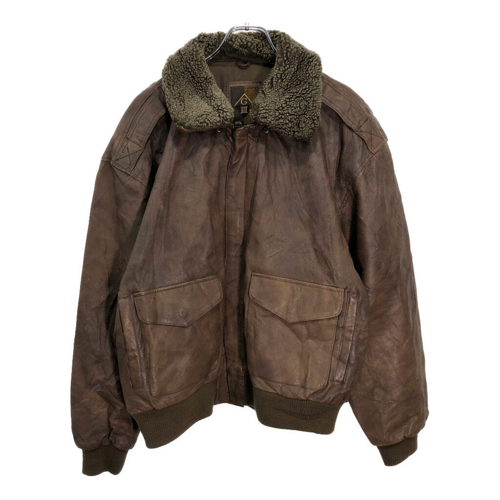 GⅢ G-1 Flight Jacket Leather Jacket