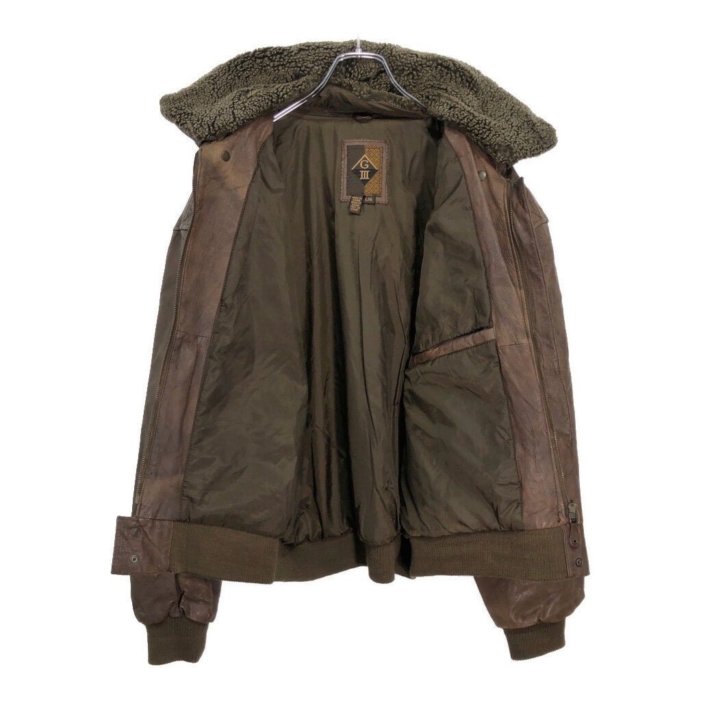 GⅢ G-1 Flight Jacket Leather Jacket