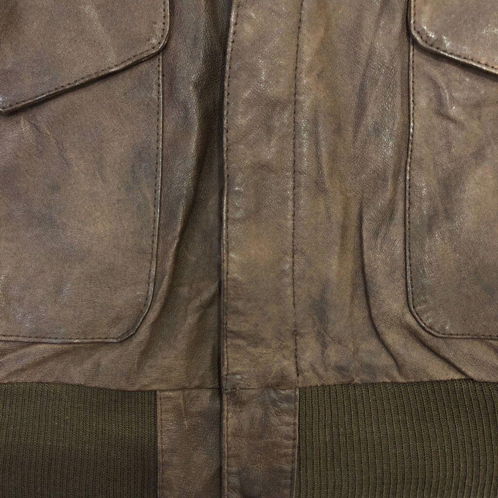 GⅢ G-1 Flight Jacket Leather Jacket
