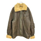 UNKNOWN TYPE B-3 Mouton Leather Jacket