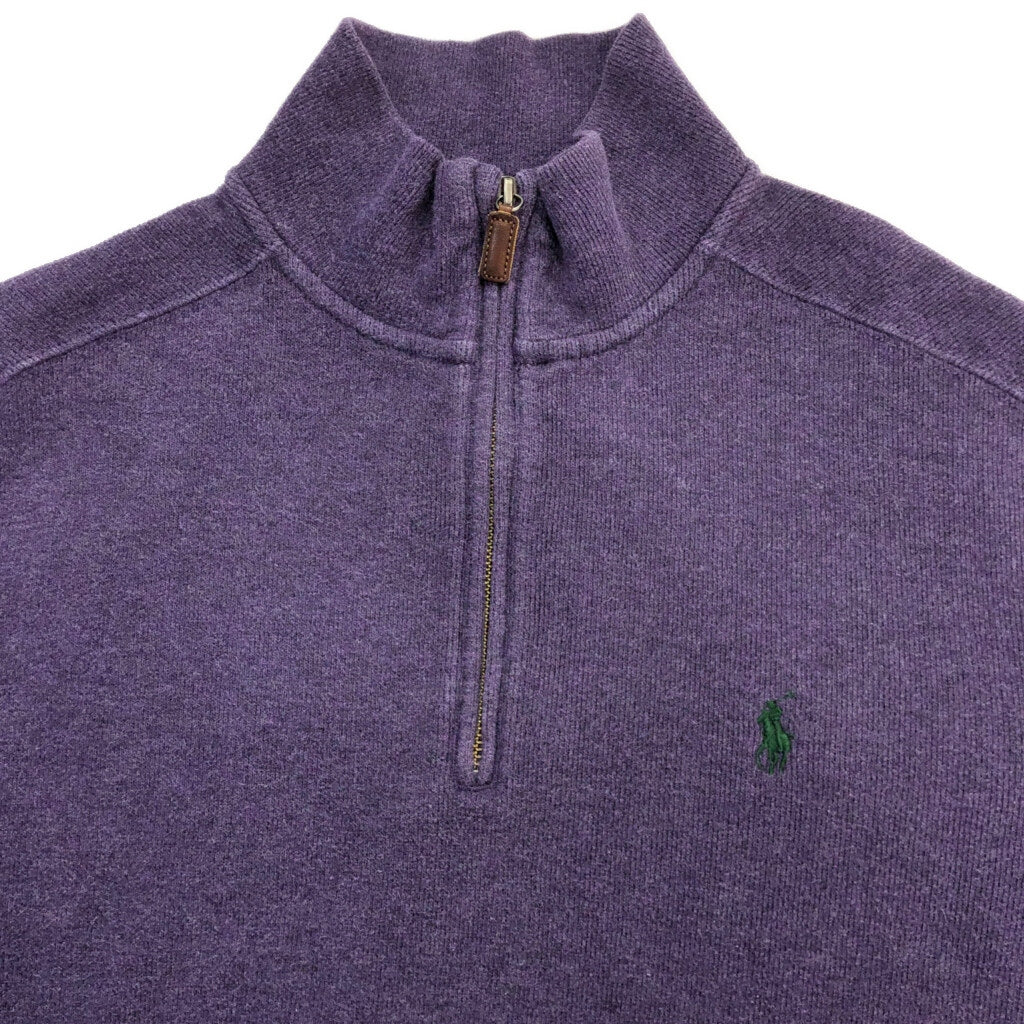 Polo by Ralph Lauren Half Zip Cotton Sweater Half Zip Sweater