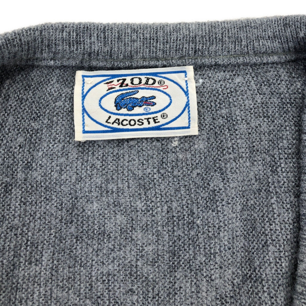 80s IZOD LACOSTE V-Neck Sweater