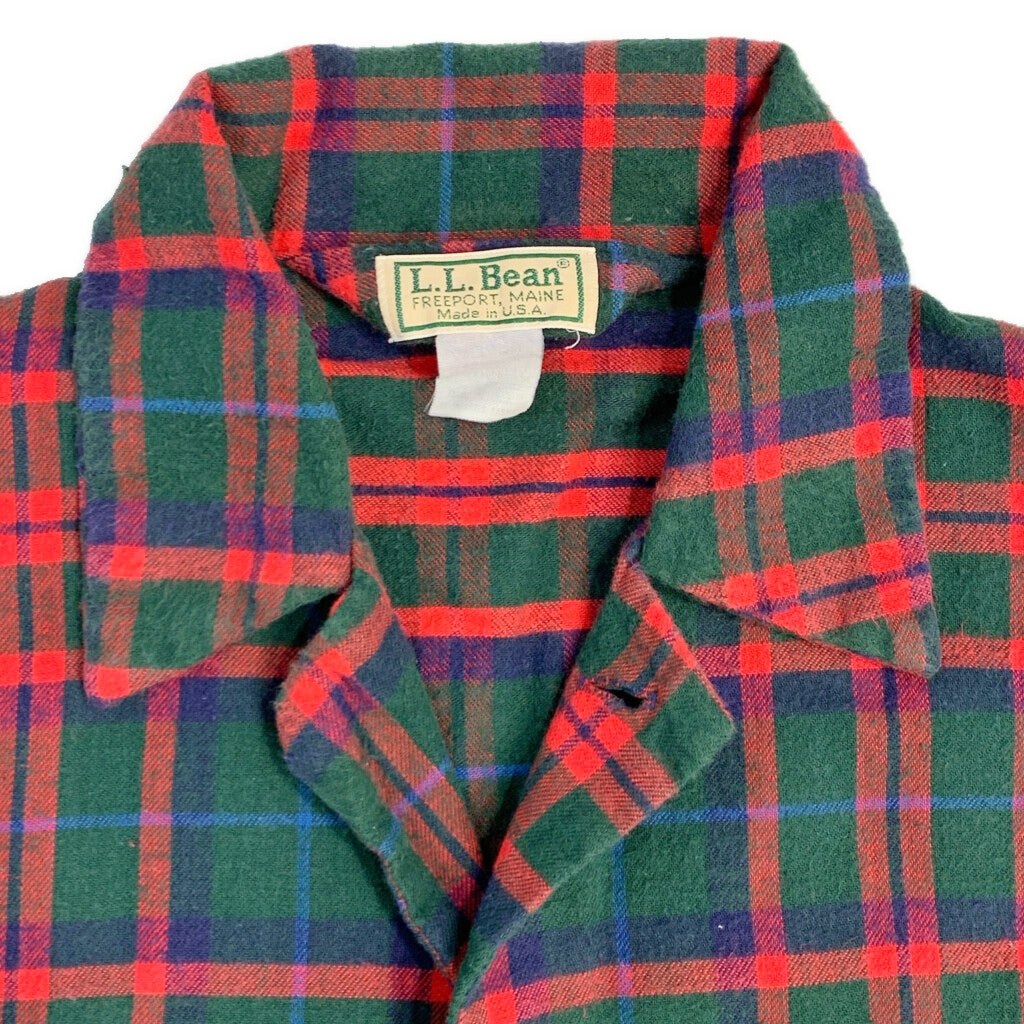 80s L.L.Bean Flannel Shirt