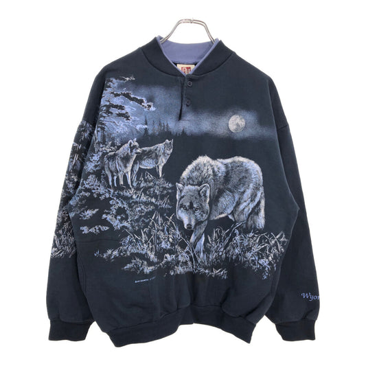 90s ART UNLIMITED SPORTSWEAR Animal Sweat