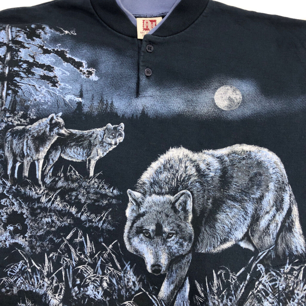 90s ART UNLIMITED SPORTSWEAR Animal Sweat