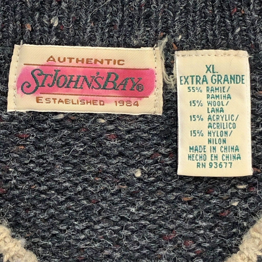 90s ST.JOHN'S BAY Knit Sweater Vest