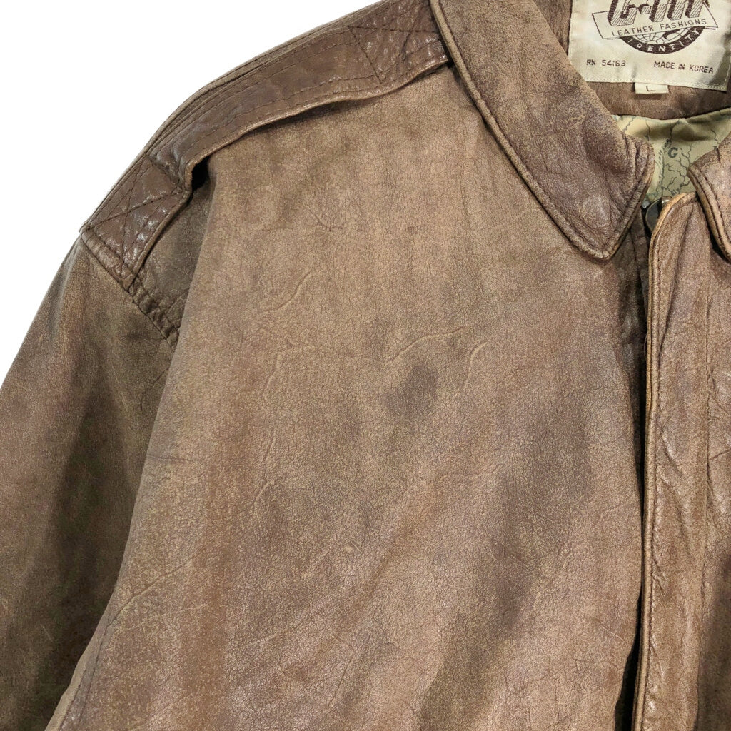 90s G-III LEATHER FASHIONS Leather Jacket