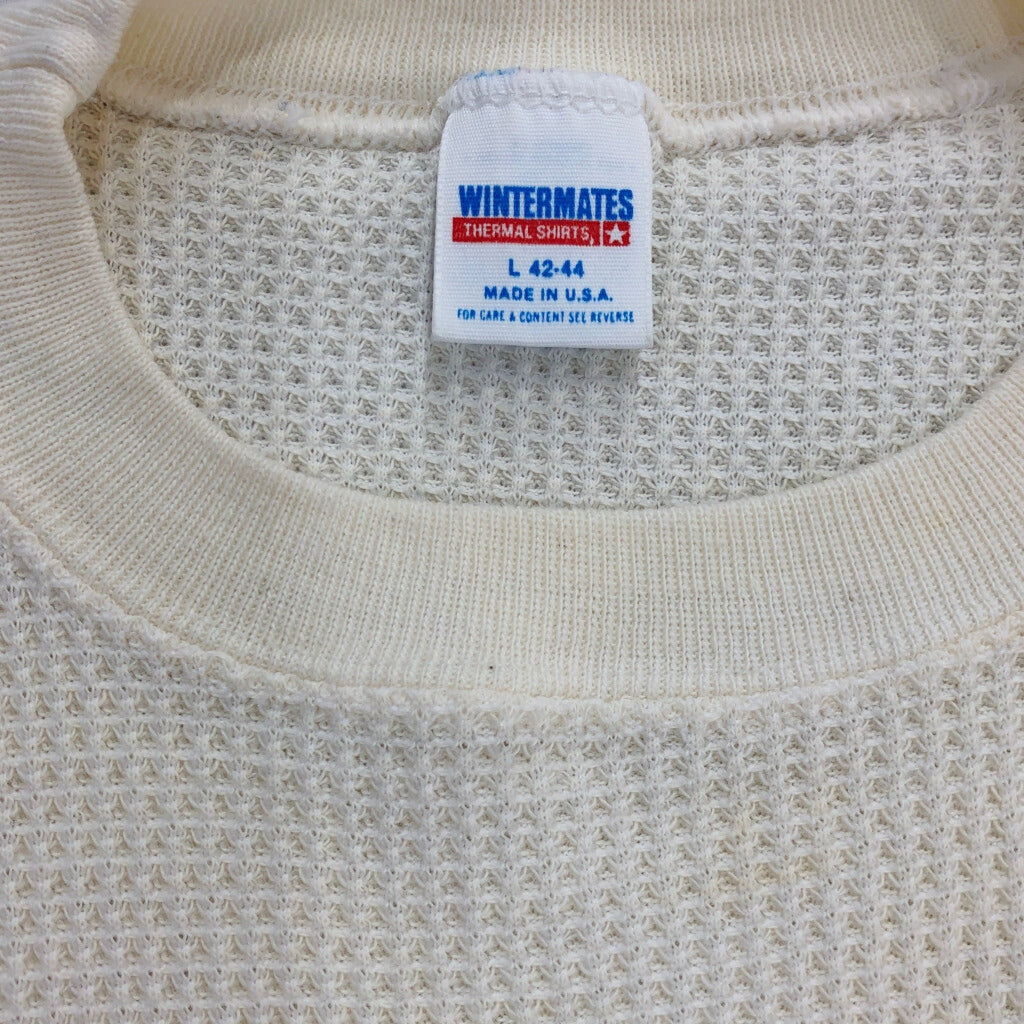 80s WINTERMATES Plain Long Sleeve T-Shirt