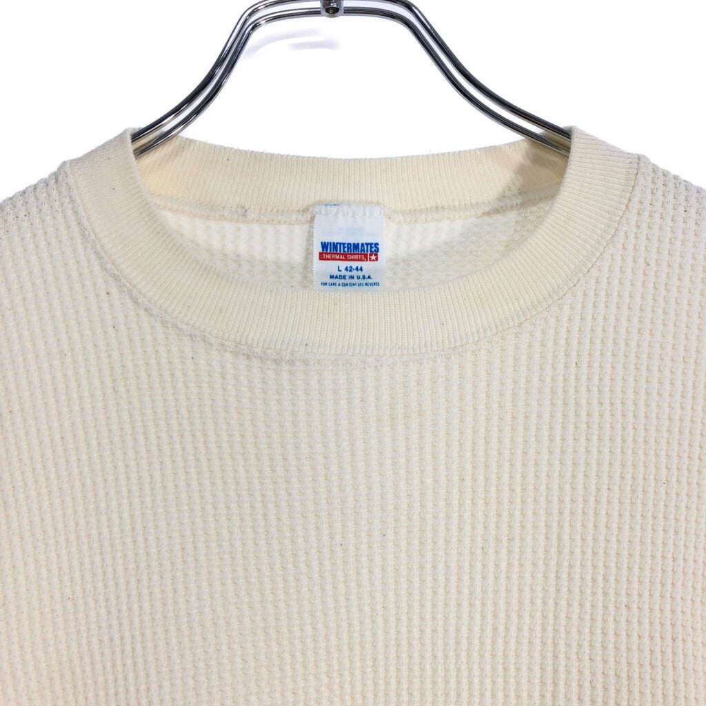 80s WINTERMATES Plain Long Sleeve T-Shirt