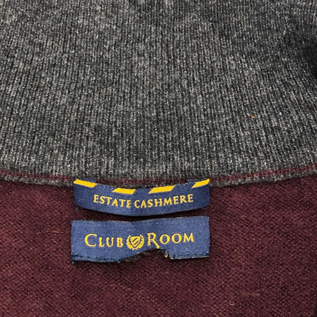 CLUB ROOM Half Zip Sweater