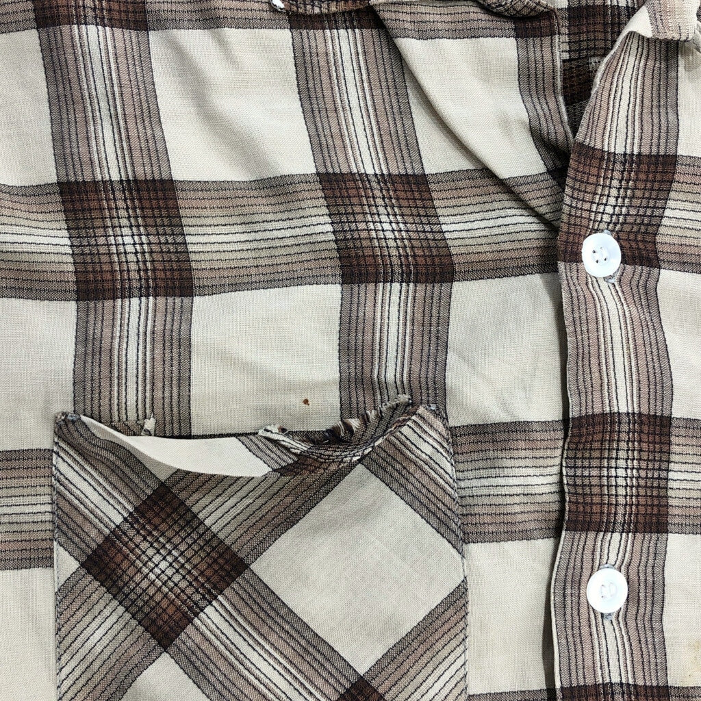 60s Galey Load Check Shirt
