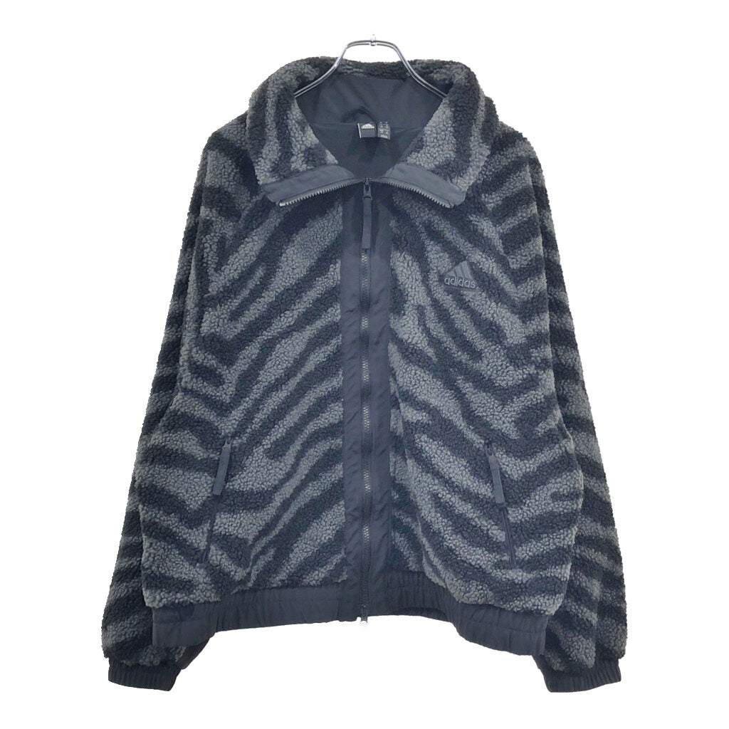 adidas Zebra Pattern Fleece Jacket