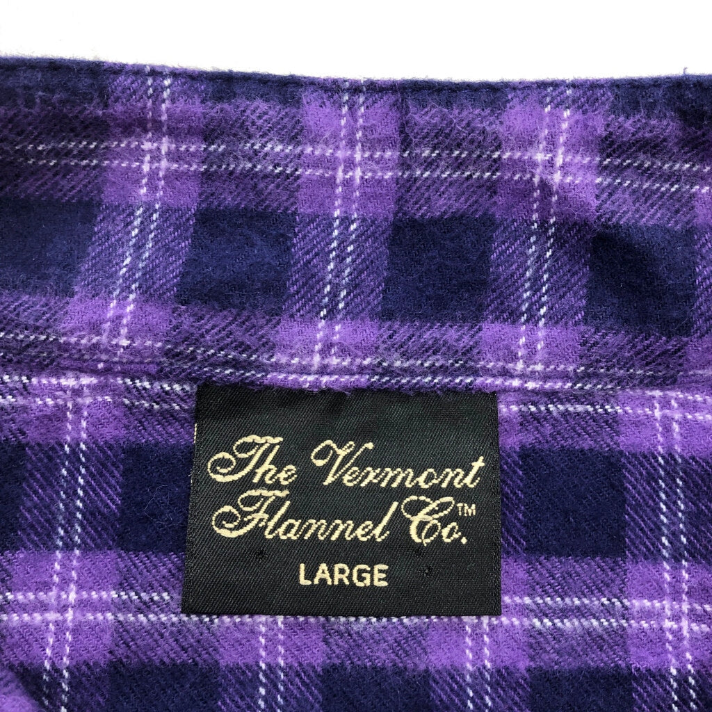 THE VERMANT FLAMMED FOA Flannel Shirt