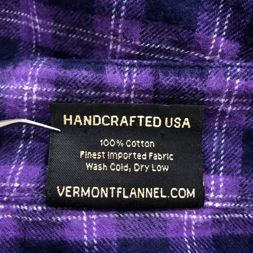 THE VERMANT FLAMMED FOA Flannel Shirt