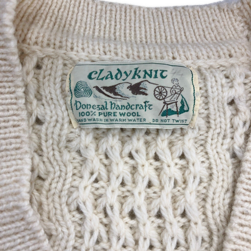 80s CLADLY KNIT Cardigan