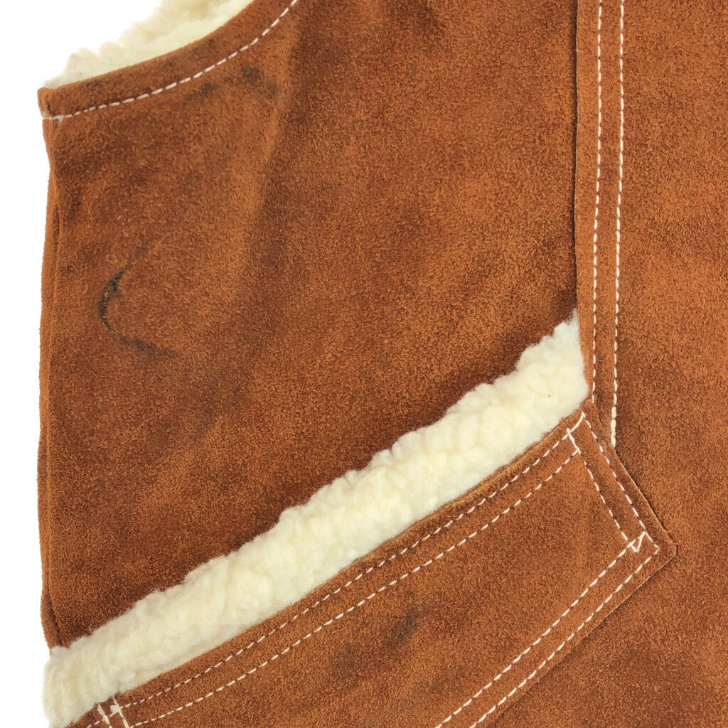 70s JCPenney Leather Vest