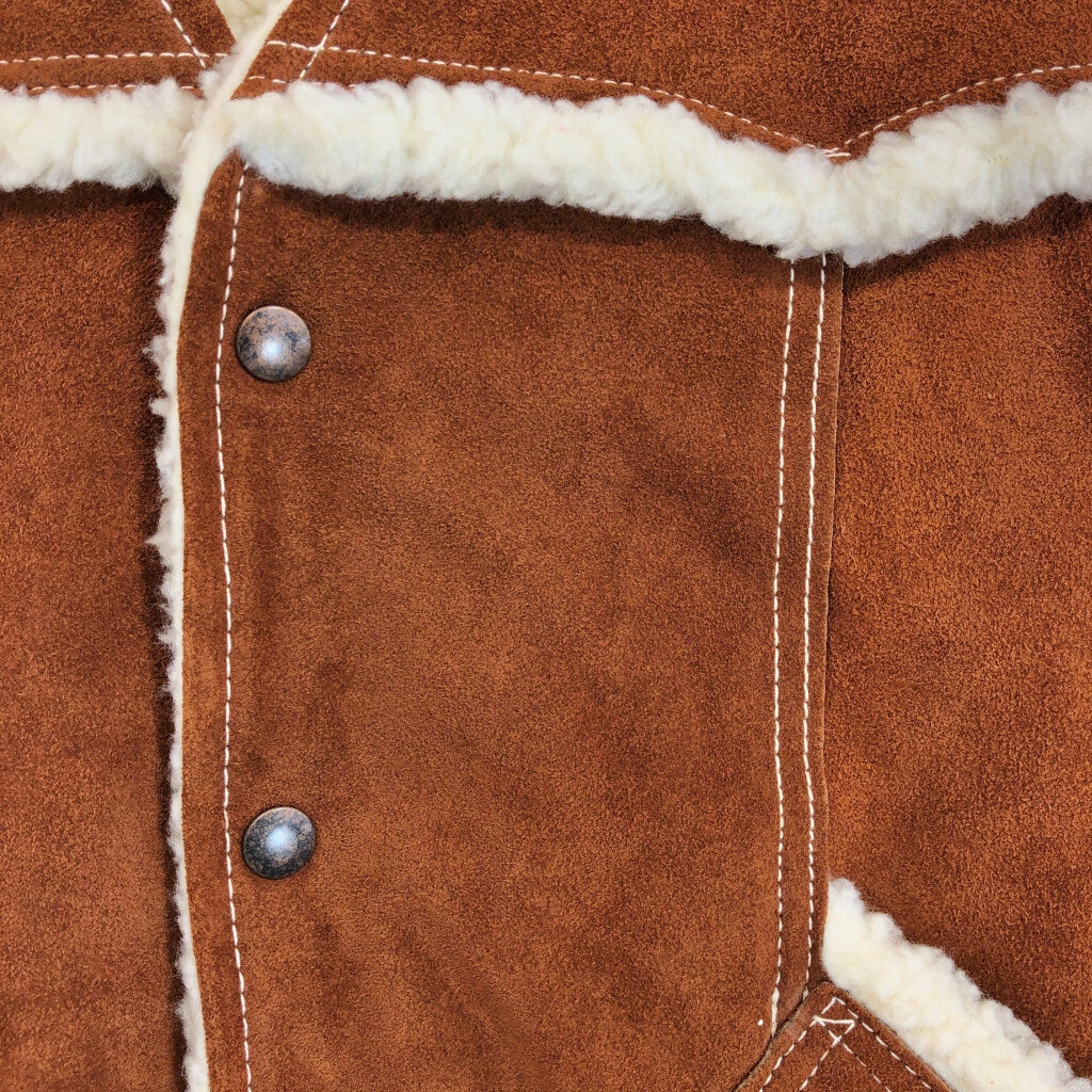 70s JCPenney Leather Vest