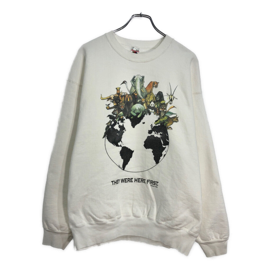 90s FRUIT OF THE LOOM Animal Sweat