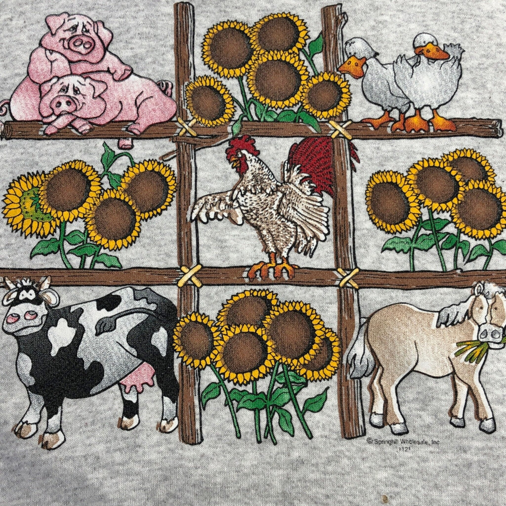 90s Hanes Animal Sweat