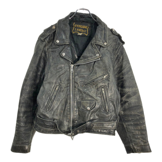 GENUINE LEATHER Double Riders Leather Jacket