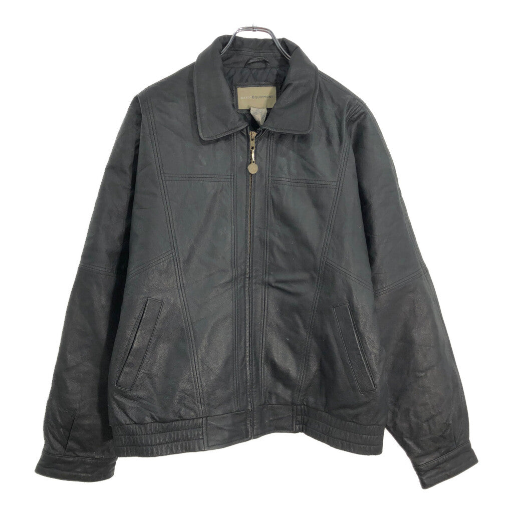 BASIC EQUIPMENT Leather Jacket