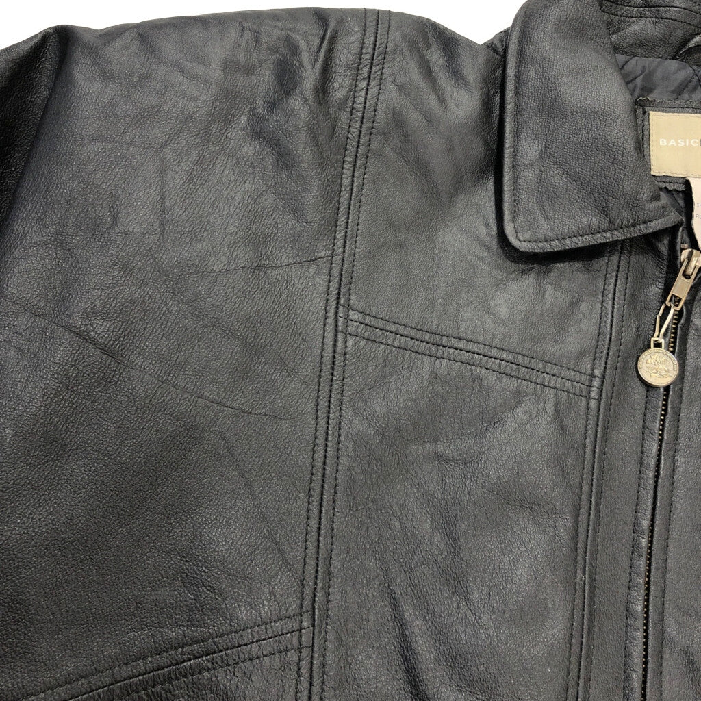 BASIC EQUIPMENT Leather Jacket